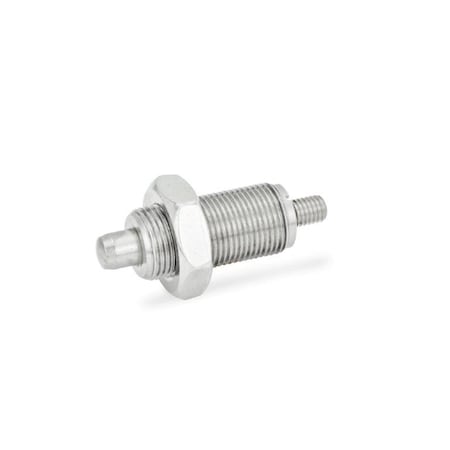 J.W. Winco GN613-10-GK-NI Indexing Plunger Stainless F97/GK